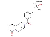 (1S,2S,9R)-11-[3-(3-hydroxy-3-methylbutyl)benzoyl]-7,11-diazatricyclo[7.3.1.0~2,7~]tridecan-6-one