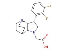 [(3R*,3aR*,7aR*)-3-(2,3-difluorophenyl)hexahydro-4,7-ethanopyrrolo[3,2-b]pyridin-1(2H)-yl]acetic acid