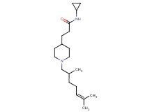 N-cyclopropyl-3-[1-(2,6-dimethyl-5-hepten-1-yl)-4-piperidinyl]propanamide