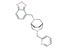 4-{[(1S*,5R*)-3-(pyridin-2-ylmethyl)-3,6-diazabicyclo[3.2.2]non-6-yl]methyl}-2,1,3-benzoxadiazole