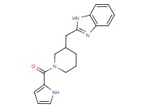 2-{[1-(1H-pyrrol-2-ylcarbonyl)-3-piperidinyl]methyl}-1H-benzimidazole