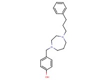 4-{[4-(3-phenylpropyl)-1,4-diazepan-1-yl]methyl}phenol