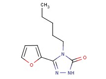 5-(2-furyl)-4-pentyl-2,4-dihydro-3H-1,2,4-triazol-3-one