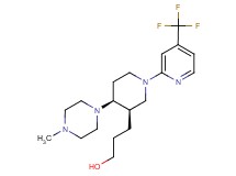 3-{(3R*,4S*)-4-(4-methylpiperazin-1-yl)-1-[4-(trifluoromethyl)pyridin-2-yl]piperidin-3-yl}propan-1-ol