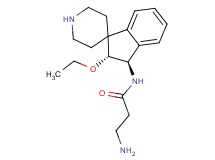 N~1~-[(2R*,3R*)-2-ethoxy-2,3-dihydrospiro[indene-1,4'-piperidin]-3-yl]-beta-alaninamide