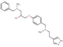 1-[benzyl(methyl)amino]-3-[4-({methyl[2-(1H-pyrazol-4-yl)ethyl]amino}methyl)phenoxy]-2-propanol