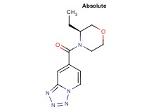 7-{[(3S)-3-ethylmorpholin-4-yl]carbonyl}tetrazolo[1,5-a]pyridine