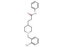3-[1-(2-methylbenzyl)-4-piperidinyl]-N-phenylpropanamide