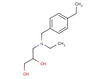 3-[ethyl(4-ethylbenzyl)amino]propane-1,2-diol