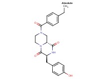 (3S,9aR)-8-(4-ethylbenzoyl)-3-(4-hydroxybenzyl)tetrahydro-2H-pyrazino[1,2-a]pyrazine-1,4(3H,6H)-dione