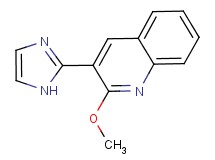 3-(1H-imidazol-2-yl)-2-methoxyquinoline