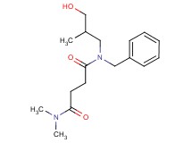 N-benzyl-N-(3-hydroxy-2-methylpropyl)-N',N'-dimethylsuccinamide
