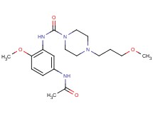 N-[5-(acetylamino)-2-methoxyphenyl]-4-(3-methoxypropyl)piperazine-1-carboxamide