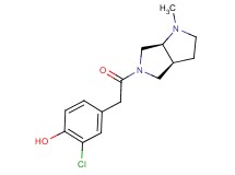 2-chloro-4-{2-[(3aS,6aS)-1-methylhexahydropyrrolo[3,4-b]pyrrol-5(1H)-yl]-2-oxoethyl}phenol