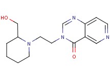 3-{2-[2-(hydroxymethyl)piperidin-1-yl]ethyl}pyrido[4,3-d]pyrimidin-4(3H)-one