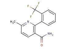 6-methyl-2-[2-(trifluoromethyl)phenyl]nicotinamide