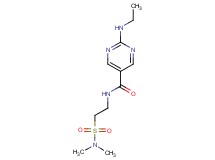 N-{2-[(dimethylamino)sulfonyl]ethyl}-2-(ethylamino)pyrimidine-5-carboxamide
