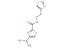 4-isopropyl-N-[2-(1,3-thiazol-4-yl)ethyl]-1,3-thiazole-2-carboxamide
