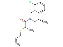 N-allyl-2-(allylthio)-N-(2-chlorobenzyl)propanamide