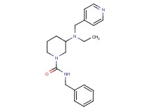 N-benzyl-3-[ethyl(4-pyridinylmethyl)amino]-1-piperidinecarboxamide