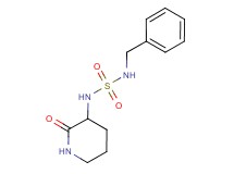 N-benzyl-N'-(2-oxopiperidin-3-yl)sulfamide