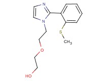2-(2-{2-[2-(methylthio)phenyl]-1H-imidazol-1-yl}ethoxy)ethanol