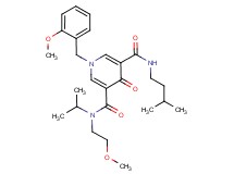 N-isopropyl-1-(2-methoxybenzyl)-N-(2-methoxyethyl)-N'-(3-methylbutyl)-4-oxo-1,4-dihydro-3,5-pyridinedicarboxamide