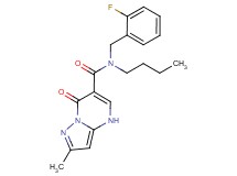 N-butyl-N-(2-fluorobenzyl)-2-methyl-7-oxo-4,7-dihydropyrazolo[1,5-a]pyrimidine-6-carboxamide