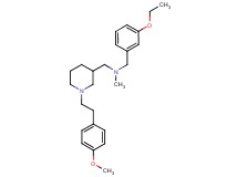 (3-ethoxybenzyl)({1-[2-(4-methoxyphenyl)ethyl]-3-piperidinyl}methyl)methylamine