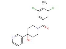 1-(3,5-dichloro-4-methylbenzoyl)-4-(3-pyridinyl)-4-piperidinol
