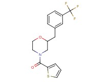 4-(2-thienylcarbonyl)-2-[3-(trifluoromethyl)benzyl]morpholine