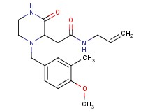 N-allyl-2-[1-(4-methoxy-3-methylbenzyl)-3-oxo-2-piperazinyl]acetamide