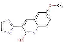 3-(1H-imidazol-2-yl)-6-methoxyquinolin-2-ol