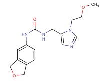N-(1,3-dihydro-2-benzofuran-5-yl)-N'-{[1-(2-methoxyethyl)-1H-imidazol-5-yl]methyl}urea