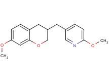 2-methoxy-5-[(7-methoxy-3,4-dihydro-2H-chromen-3-yl)methyl]pyridine