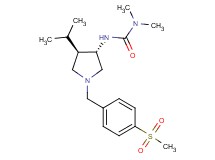 N'-{(3S*,4R*)-4-isopropyl-1-[4-(methylsulfonyl)benzyl]-3-pyrrolidinyl}-N,N-dimethylurea