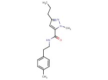 1-methyl-N-[2-(4-methylphenyl)ethyl]-3-propyl-1H-pyrazole-5-carboxamide