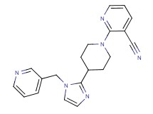 2-{4-[1-(pyridin-3-ylmethyl)-1H-imidazol-2-yl]piperidin-1-yl}nicotinonitrile