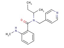 N-(sec-butyl)-2-(methylamino)-N-(pyridin-4-ylmethyl)benzamide