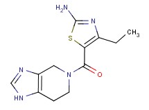 4-ethyl-5-(1,4,6,7-tetrahydro-5H-imidazo[4,5-c]pyridin-5-ylcarbonyl)-1,3-thiazol-2-amine