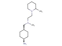 [(cis-4-aminocyclohexyl)methyl]methyl[2-(2-methylpiperidin-1-yl)ethyl]amine