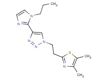 1-[2-(4,5-dimethyl-1,3-thiazol-2-yl)ethyl]-4-(1-propyl-1H-imidazol-2-yl)-1H-1,2,3-triazole