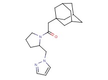 1-{[1-(1-adamantylacetyl)pyrrolidin-2-yl]methyl}-1H-pyrazole