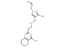 N-[(1-allyl-3-methyl-1H-pyrazol-4-yl)methyl]-2-(4-methyl-5,6,7,8-tetrahydroquinazolin-2-yl)ethanamine
