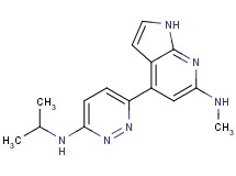4-[6-(isopropylamino)pyridazin-3-yl]-N-methyl-1H-pyrrolo[2,3-b]pyridin-6-amine