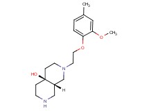 rel-(4aS,8aS)-2-[2-(2-methoxy-4-methylphenoxy)ethyl]octahydro-2,7-naphthyridin-4a(2H)-ol dihydrochloride