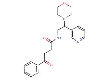 N-(2-morpholin-4-yl-2-pyridin-3-ylethyl)-4-oxo-4-phenylbutanamide
