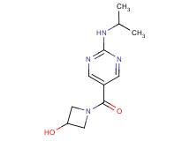1-{[2-(isopropylamino)pyrimidin-5-yl]carbonyl}azetidin-3-ol