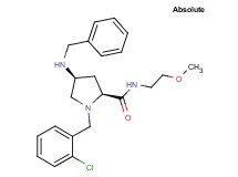 (4S)-4-(benzylamino)-1-(2-chlorobenzyl)-N-(2-methoxyethyl)-L-prolinamide