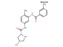 (4R)-4-hydroxy-N-{4-methyl-3-[(3-methylbenzoyl)amino]phenyl}-D-prolinamide hydrochloride